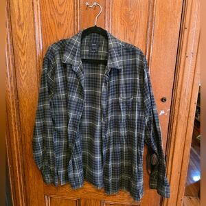 Vince Classic Fit XXL Flannel